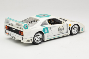 Ferrari F40 4444 Tage Garanta #4 Blanco Bburago 1:18 3332-W5 Metal - imagen 3 de 8