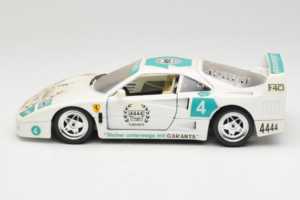 Ferrari F40 4444 Tage Garanta #4 Blanco Bburago 1:18 3332-W5 Metal - imagen 4 de 8