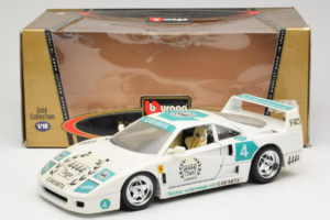 Ferrari F40 4444 Tage Garanta #4 Blanco Bburago 1:18 3332-W5 Metal - imagen 8 de 8