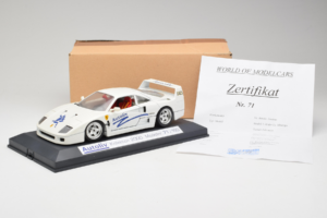 Ferrari F40 Autoliv Blanco Edición Limitada 150 uds Exclusive Cars 1:18 EC001 Metal - imagen 9 de 9