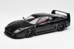 Ferrari F40 Negro Kyosho 1:18 08416BK Metal