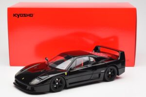 Ferrari F40 Negro Kyosho 1:18 08416BK Metal - imagen 10 de 10
