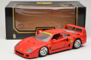 Ferrari F40 Club Deutschland Rojo Bburago 1:18 3032-L3 Metal - imagen 8 de 8