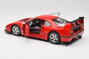Ferrari F40 Competizione Test Version Rojo Hot Wheels 1:18 P9922 Metal - imagen 5 de 8