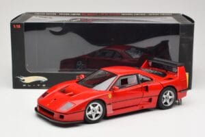 Ferrari F40 Competizione Test Version Rojo Hot Wheels 1:18 P9922 Metal - imagen 8 de 8