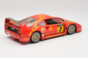 Ferrari F40 Evoluzione #3 Brummel Rojo 1987 Bburago 1:18 3022-P2 Metal - imagen 3 de 8
