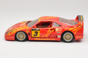 Ferrari F40 Evoluzione #3 Brummel Rojo 1987 Bburago 1:18 3022-P2 Metal - imagen 4 de 8