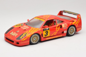 Ferrari F40 Evoluzione #3 Brummel Rojo 1987 Bburago 1:18 3022-P2 Metal