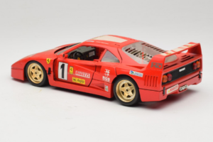 Ferrari F40 Evoluzione #1 Pirelli Rojo 1992 Bburago 1:18 3042-P1 Metal - imagen 7 de 8