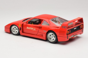 Ferrari F40 Evoluzione Rojo Master Line Bburago 1:18 3042-M1 Metal - imagen 7 de 8