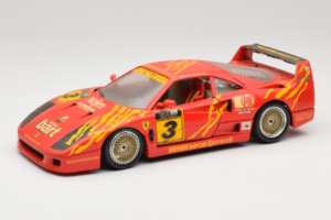 Ferrari F40 #3 F. Kroymans Ferrari Imports Kroymans BBS Wheels Rojo 1987 Bburago 1:18 3032-H1 Metal