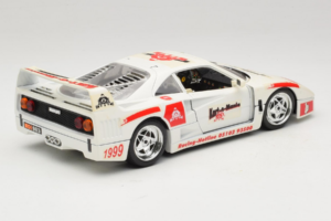Ferrari F40 Kart-o-Mania Blanco Bburago 1:18 3332-W3 Metal - imagen 3 de 8