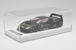 Ferrari F40 LB Works Monster Energy Matt Black BBA 1:18 REMC026 Resina - imagen 6 de 7
