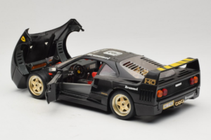 Ferrari F40 Magneti Marelli #3 Negro Bburago 1:18 3022-B1 Metal - imagen 5 de 8