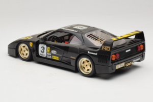 Ferrari F40 Magneti Marelli #3 Negro Bburago 1:18 3022-B1 Metal - imagen 7 de 8