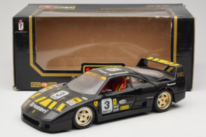 Ferrari F40 Magneti Marelli #3 Negro Bburago 1:18 3022-B1 Metal - imagen 8 de 8