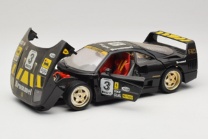 Ferrari F40 Magneti Marelli #3 Negro Bburago 1:18 3022-B1 Metal - imagen 2 de 8