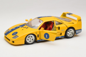 Ferrari F40 #1 Amarillo Bauer Edición Limitada 100 unidades Bburago 1:18 BSR001 Metal - imagen 2 de 8