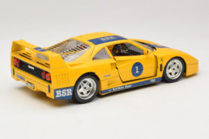 Ferrari F40 #1 Amarillo Bauer Edición Limitada 100 unidades Bburago 1:18 BSR001 Metal - imagen 3 de 8