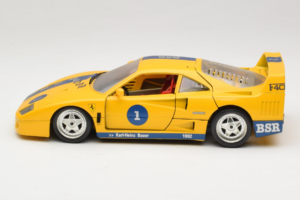 Ferrari F40 #1 Amarillo Bauer Edición Limitada 100 unidades Bburago 1:18 BSR001 Metal - imagen 4 de 8