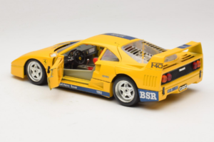 Ferrari F40 #1 Amarillo Bauer Edición Limitada 100 unidades Bburago 1:18 BSR001 Metal - imagen 5 de 8