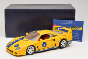 Ferrari F40 #1 Amarillo Bauer Edición Limitada 100 unidades Bburago 1:18 BSR001 Metal - imagen 8 de 8
