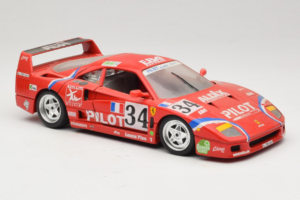 Ferrari F40 LM Pilot #34 Ferte / Thavenin / Palau 24 Hours of Le Mans 1995 Rojo Bburago 1:18 3032-P3 Metal - imagen 6 de 8
