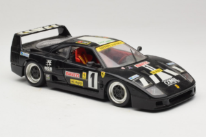 Ferrari F40 Pirelli Agip #1 Negro Bburago 1:18 3332-B1 Metal - imagen 6 de 8