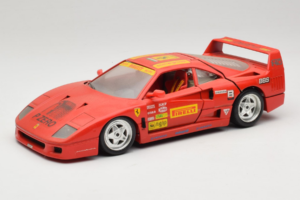 Ferrari F40 Pirelli BBS Rojo Bburago 1:18 3032-P4 Metal