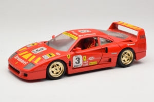 Ferrari F40 #3 Pirelli Rojo 1987 Bburago 1:18 3332-P4 Metal