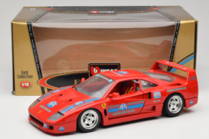 Ferrari F40 PPG Auto Refinish Rojo Bburago 1:18 3332-P1 Metal - imagen 8 de 8