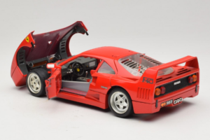 Ferrari F40 Rojo Diamond Edition Bburago 1:18 3022-P1 Metal - imagen 5 de 8