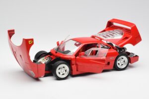 Ferrari F40 Rojo Hot Wheels 1:18 23911 Metal - imagen 2 de 8