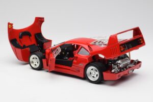 Ferrari F40 Rojo Hot Wheels 1:18 23911 Metal - imagen 5 de 8