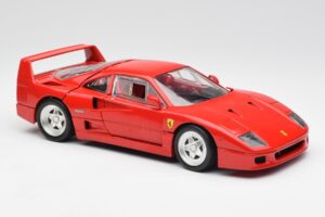 Ferrari F40 Rojo Hot Wheels 1:18 23911 Metal - imagen 6 de 8