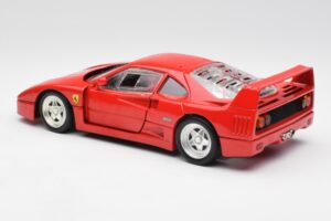 Ferrari F40 Rojo Hot Wheels 1:18 23911 Metal - imagen 7 de 8