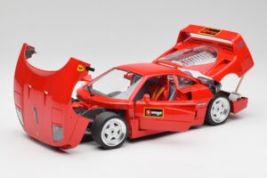 Ferrari F40 Rojo Bburago 1:18 3332 Metal - imagen 2 de 8