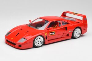 Ferrari F40 Rojo Bburago 1:18 3332 Metal