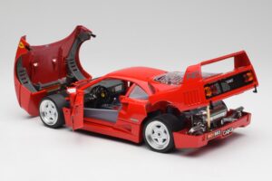 Ferrari F40 Rojo Bburago 1:18 3332 Metal - imagen 5 de 8