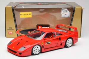 Ferrari F40 Rojo Bburago 1:18 3332 Metal - imagen 8 de 8