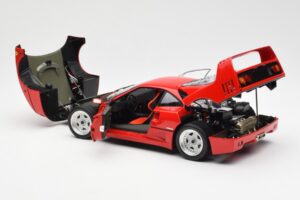 Ferrari F40 Rojo Kyosho 1:18 08416R2 Metal - imagen 7 de 10