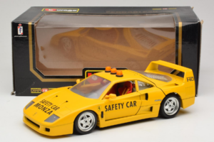 Ferrari F40 Safety Car Amarillo Bburago 1:18 3032-Y2 Metal - imagen 8 de 8