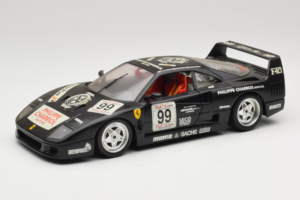 Ferrari F40 Seco #99 Lesseps / Charriol / Balandras Negro Bburago 1:18 3032-B3 Metal