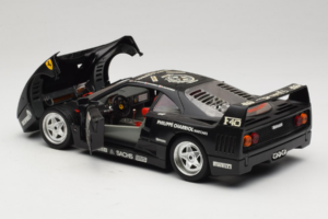 Ferrari F40 Seco #99 Lesseps / Charriol / Balandras Negro Bburago 1:18 3032-B3 Metal - imagen 5 de 8