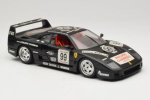 Ferrari F40 Seco #99 Lesseps / Charriol / Balandras Negro Bburago 1:18 3032-B3 Metal - imagen 6 de 8