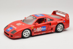 Ferrari F40 #40 the0123 Rojo 1987 Bburago 1:18 3332-P5 Metal