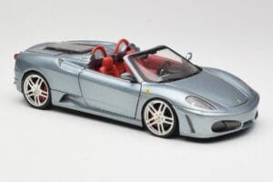 Ferrari F430 Spider Blue Metallic Hot Wheels 1:18 H3074 Metal - imagen 6 de 8