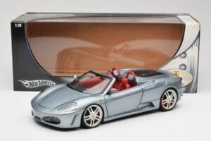 Ferrari F430 Spider Blue Metallic Hot Wheels 1:18 H3074 Metal - imagen 8 de 8