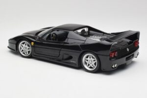 Ferrari F50 Negro Hot Wheels 1:18 23910 Metal - imagen 7 de 8