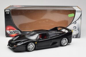 Ferrari F50 Negro Hot Wheels 1:18 23910 Metal - imagen 8 de 8